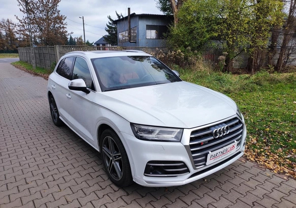 Audi SQ5 cena 176000 przebieg: 80500, rok produkcji 2019 z Strzegom małe 466